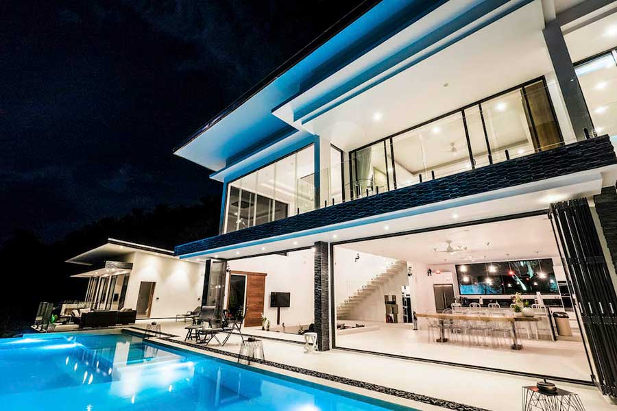 Magnificent 9-Bedroom Panoramic Bayview Villa, Chaweng Noi