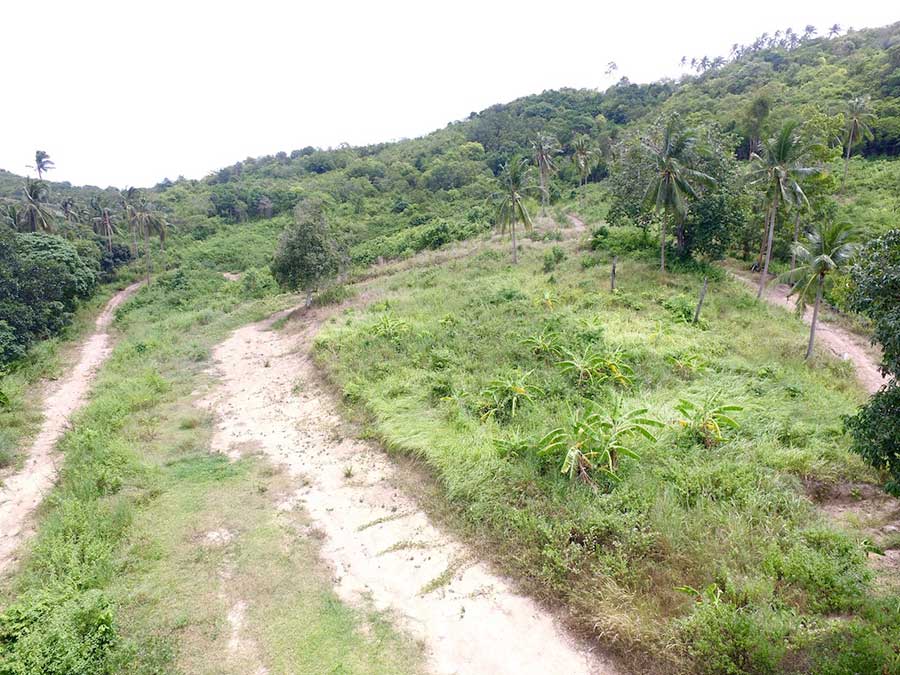 17.5 Rai of Hillside Land in Maenam