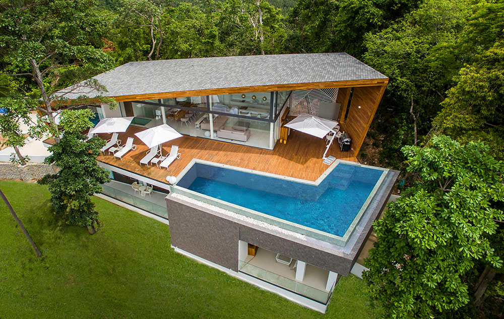 PENDING - Contemporary 2 to 5-Bed Ocean View Resort Villas, Maenam