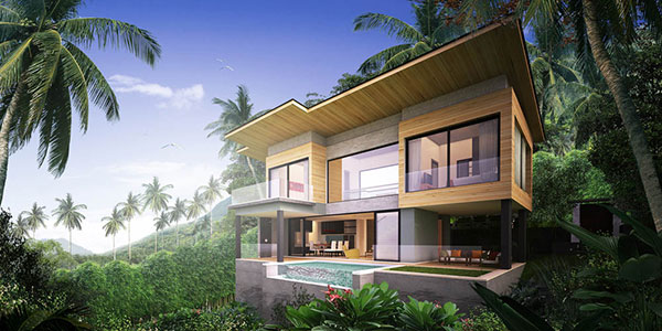 Fully Serviced Ocean View Villa Development, Chaweng Noi