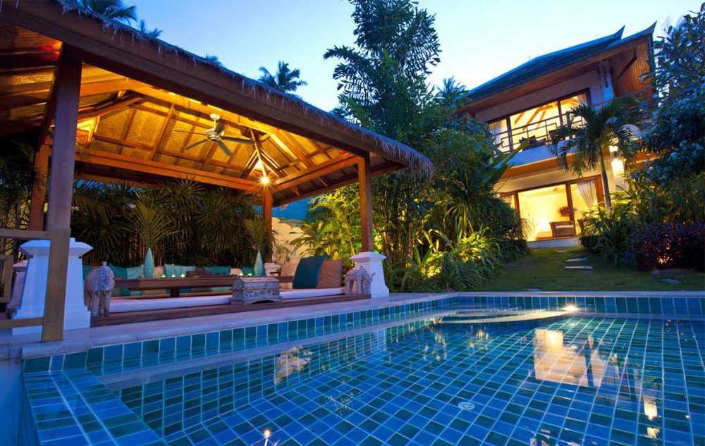 3-bed Balinese Style Sea View Villa, Bo Phut