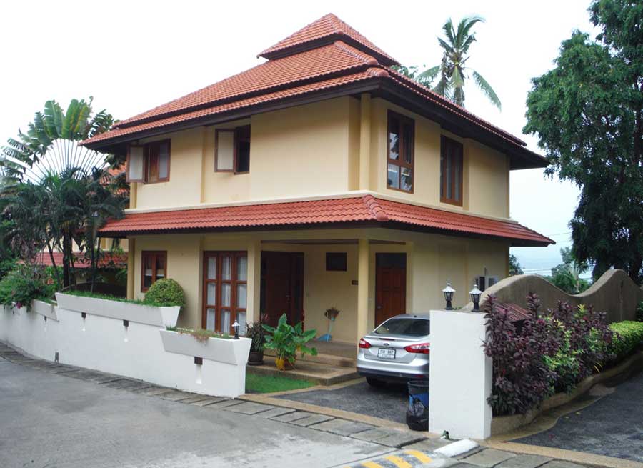3-Bed Detached Villa in Gated beachfront Estate at Plai Laem