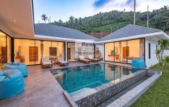 3-Bed Contemporary Asian Garden Pool Villa, Lamai