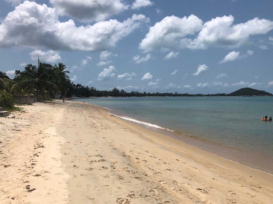 800 sqm of Pure Beachfront Land at Lipa Noi