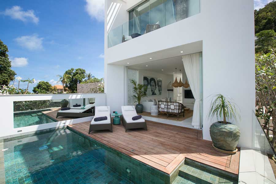 Contemporary 2-Bed Sea View Pool Villas, Plai Laem