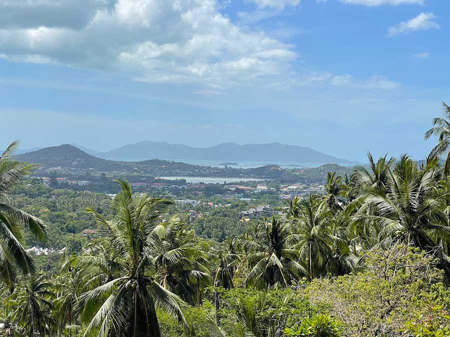 7,364 sqm of Sea and Island View Land, Chaweng Noi