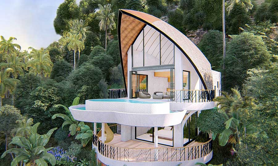Nakara Villas, Laem Set â€“ 2-Bed Design