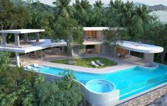 Bespoke 4-Bed Designer Ocean View Villa, Chaweng Noi