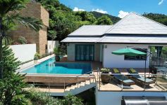 Stand-alone 4-Bed Sea View Pool Villa, Lamai