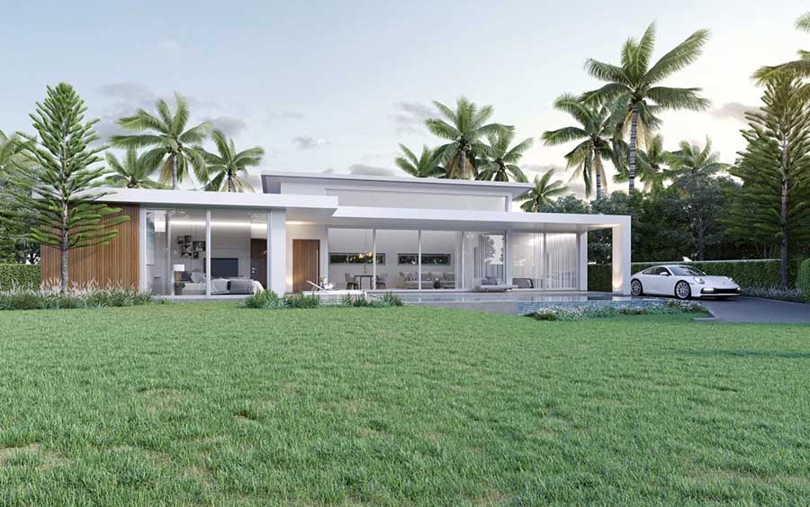 New 3-Bed Garden Villa – Gated Estate, Choeng Mon