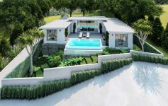 New Stand-Alone Detached 3-Bed Sea View Pool Villas, Bo Phut