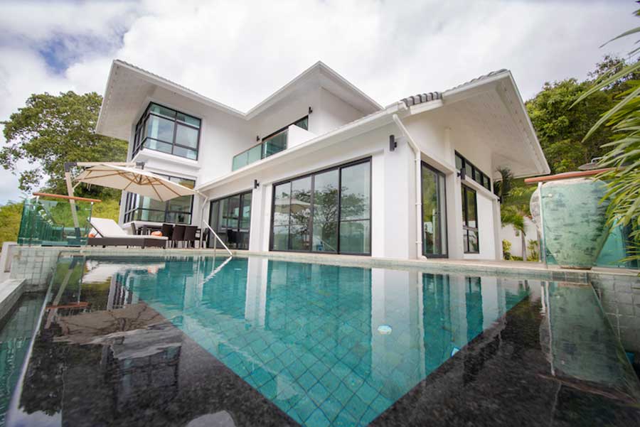 Spacious 4-Bed Detached Mountain View Pool Villa – Bo Phut