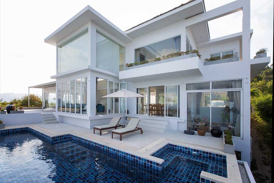 High-End 5-Bed Contemporary Ocean View Estate Villa, Choeng Mon
