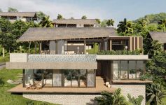 New Contemporary 3-Bed Eco-Friendly Sea View Estate Villa, Bo Phut