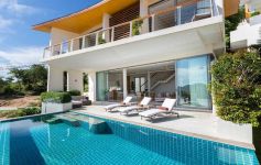 3-Bed Contemporary Sea View Villa, Plai Laem