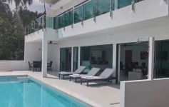 Modern 3-Bed Sea View Pool Villa, Chaweng Noi