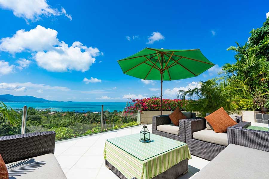 Magnificent 6-Bed Seaview Estate Villa, Choeng Mon