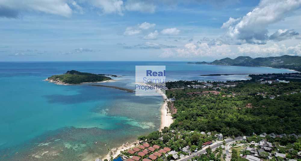 Sea View Land Plots – Chaweng Bay – Villa Designs Included
