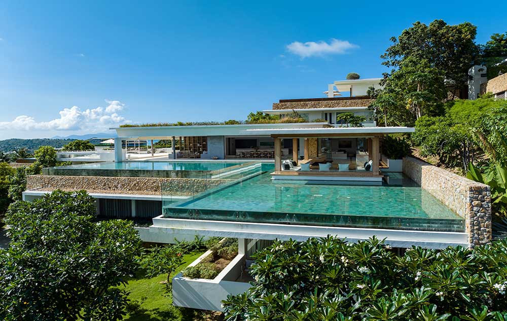 Market-Leading 8-Bed, 1,808 sqm Contemporary Sea View Estate Villa, Choeng Mon