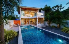 Modern 3-Bed Garden Pool Villa, Bo Phut