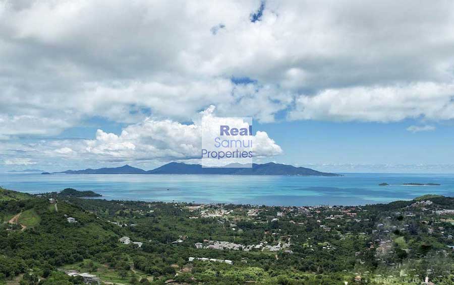 1,600 Sqm of Unobstructed Sea View Estate Land, Bo Phut