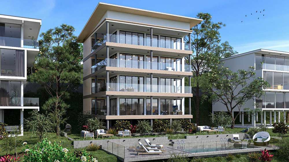 New Boutique 2-Bed Apartments by Bang Por Beach