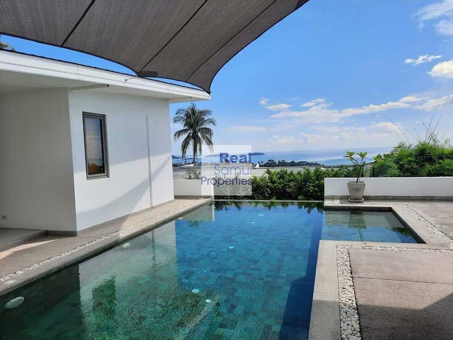 Modern 3-bed Detached Sea View Pool Villa, Chaweng Noi