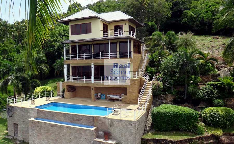 Detached 5-Bed Sea View Villa, Nathon