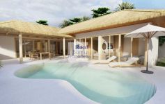 Modern Asian Style 3-Bed Garden Pool Villas by Laem Set Beach