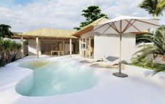 Contemporary Asian Style 2-Bed Garden Pool Villas by Laem Set Beach