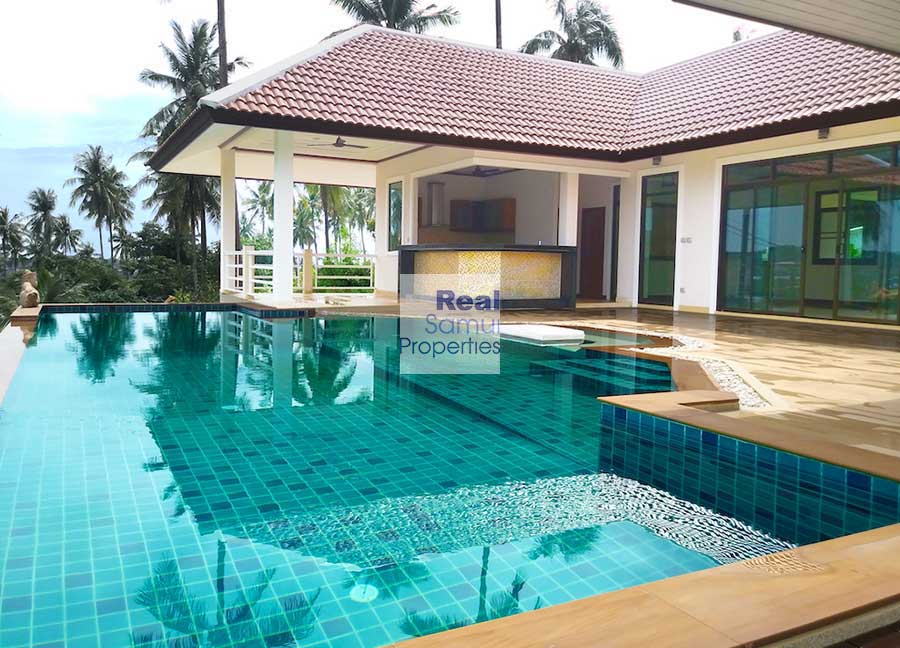 Spacious 4-Bed Sea View Pool Villa, Ban Rak