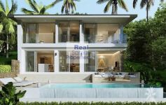 New 2-Bed Contemporary Sea View Pool Villas, Maenam