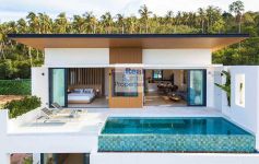 Contemporary 3-Bed Ocean View Garden Pool Villa, Bo Phut, North-East