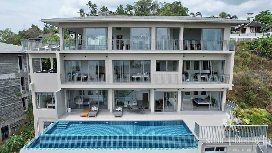 Unique Luxury 6-Bed Sea View Villa, Bo Phut