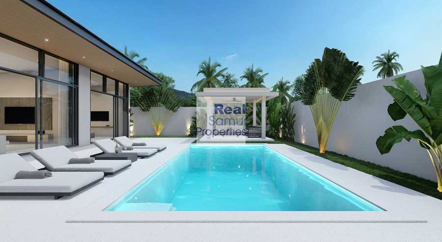 New 13-Villa Collection of Contemporary 2-4-Bed Pool Villas, Bo Phut