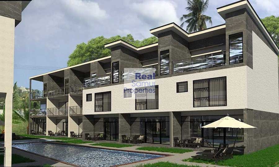 New 3 &-Bed Townhouses Close to Choeng Mon Beach
