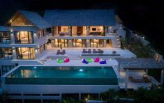 6-Bed Panoramic Sea View Pool Villa, Bo Phut