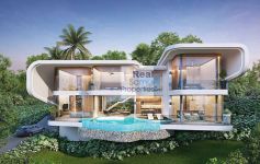 New 3-Bed Contemporary Sea View Villa, Bo Phut