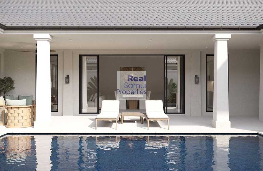 New Single-Level Private Pool Villas, Plai Laem