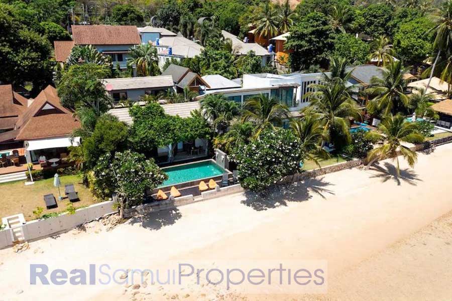 Modern 3-Bed Beachfront Villa, North-West Coast, Ban Makham