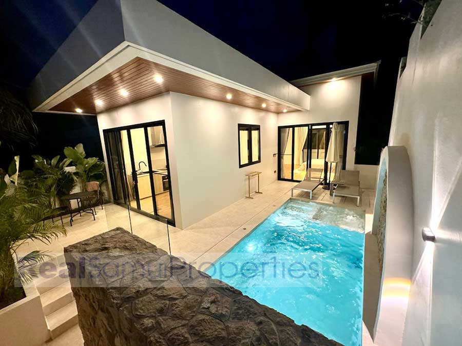 Modern 1-Bed 90 Sqm Pool Villa, South Coast, Laem Sor