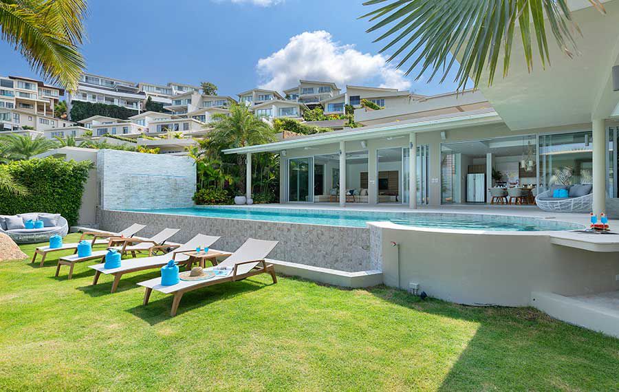 Contemporary 5-Bed Designer Beach Villa – Samrong Bay