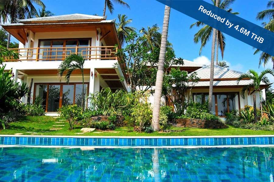 3-bed Balinese Style Sea View Villa, Bo Phut