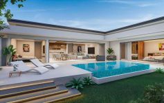 Single Level Contemporary Garden Pool Villas, Bo Phut