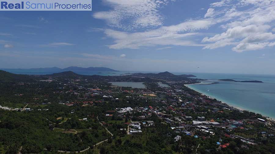 Prime Sea View Land Development Parcels, Chaweng, North-East Coast