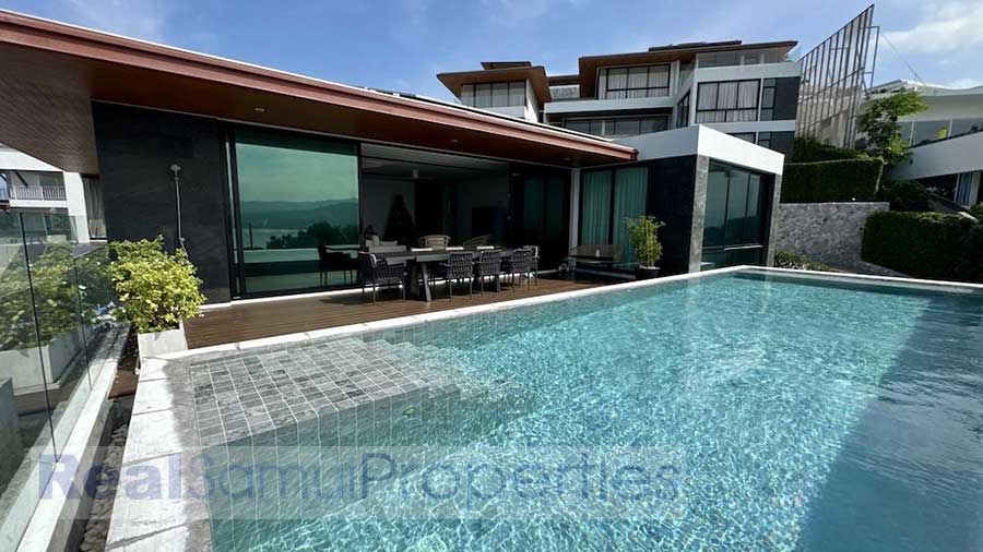 Luxury 3-Bed 426 Sqm Contemporary Sea View Villa, Plai Laem