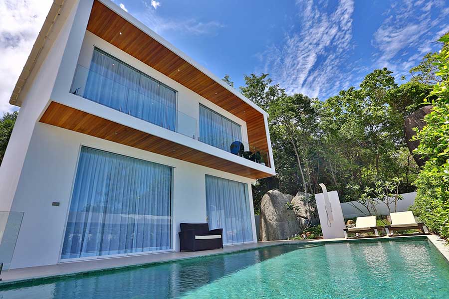 Vista del Mare - Contemporary 2-bed Pool Villa, Lamai