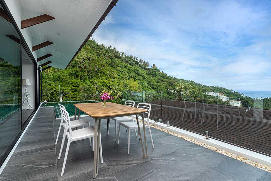 New Contemporary 2 & 3-Bed Sea View Pool Apartments, Lamai