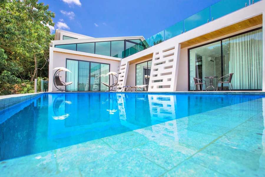 Vista Del Mare – 3-Bed Contemporary Hillside Pool Villa, Lamai