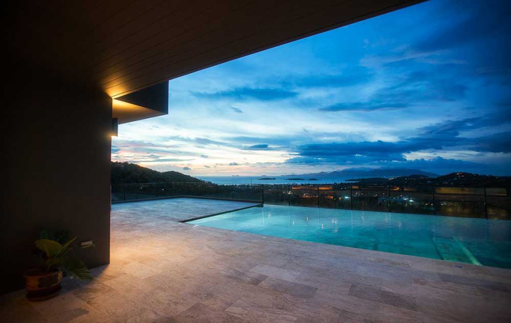 Luxury 6-Bed Sea View Villa, Gated Estate, Plai Laem